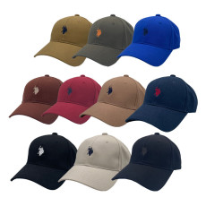 U.S. POLO ASSN. 유에스폴로에센 더블 호스맨 자수 트윌 캡 10컬러 PLM25800