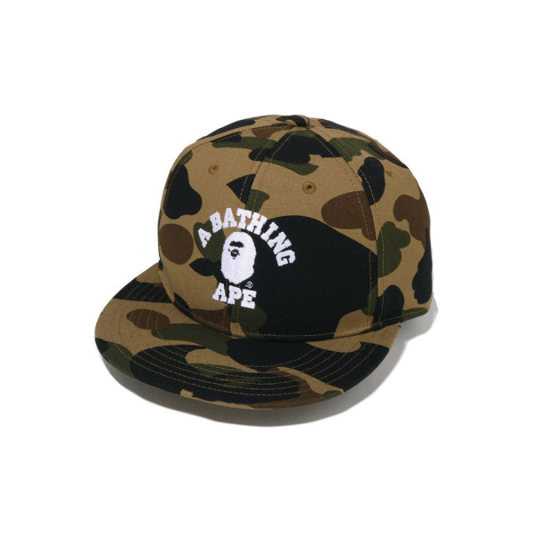 베이프 1ST 카모 컬리지 캡 모자 2컬러 1L70180008