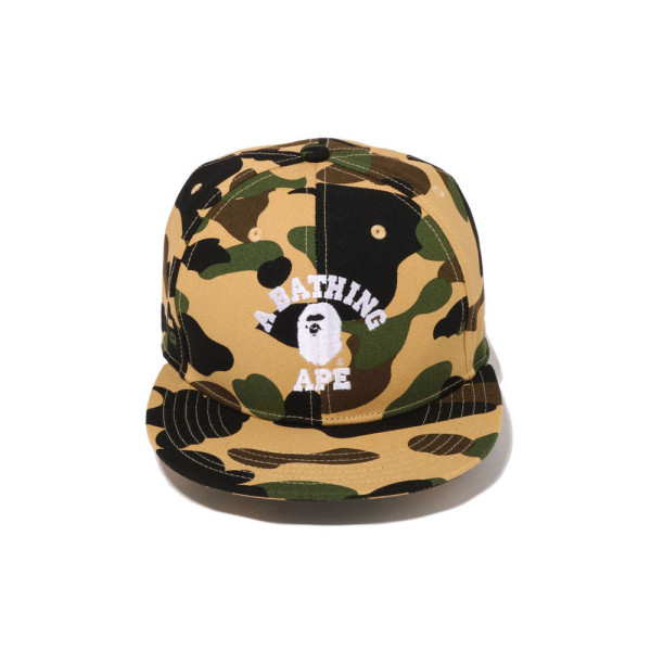 베이프 1ST 카모 컬리지 캡 모자 2컬러 1L70180008