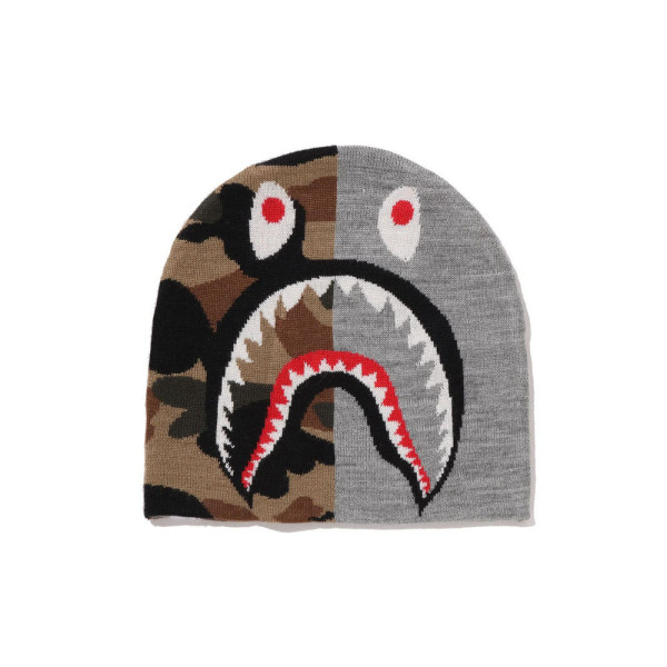 베이프 1ST 카모 샤크 니트 캡 비니 3컬러 1L70181003