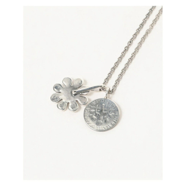 노즈웍스 X 빔즈 NORTH WORKS 플라워 코인 팬던트 목걸이 11-42-0001-803-90-88 FK6263