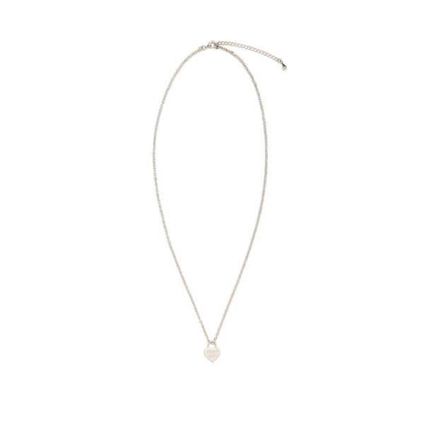 휴먼메이드 하트 실버 목걸이 2컬러 HM30GD085