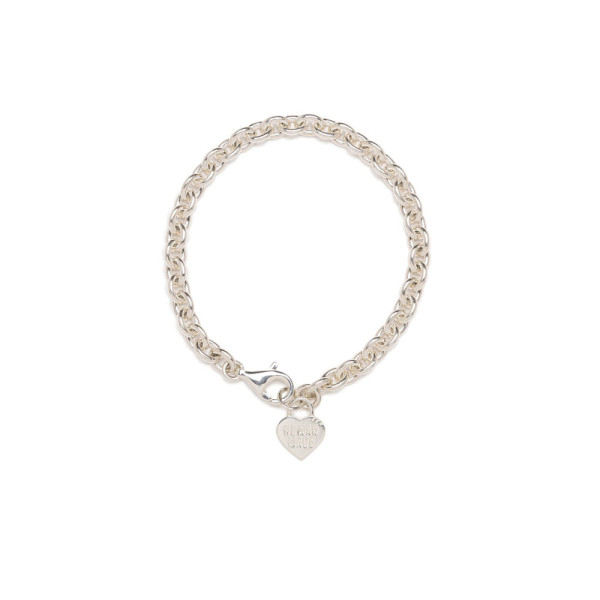 휴먼메이드 하트 실버 팔찌 2컬러 HM30GD086