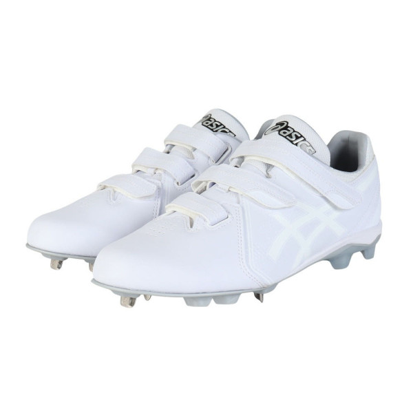 아식스 네오커넥트 MG 스파이크 야구화 화이트 1123A056-110