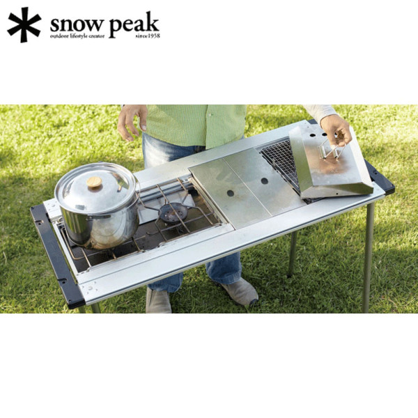 snow peak 스노우피크 IGT 아이언 그릴 테이블 프레임 롱 CK-150