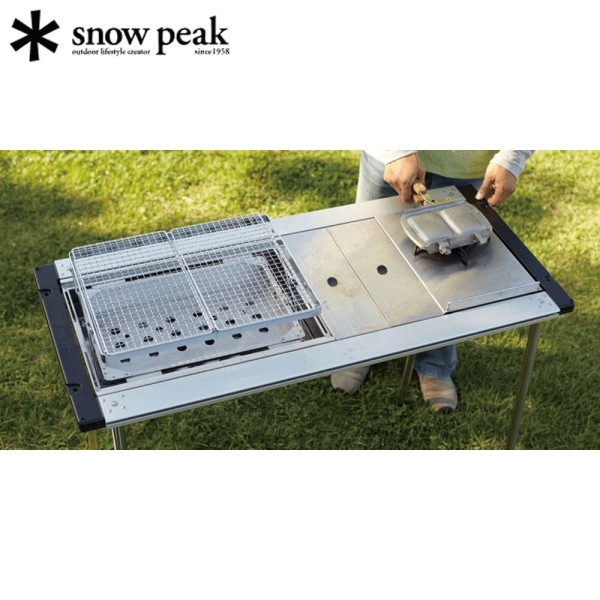 snow peak 스노우피크 IGT 아이언 그릴 테이블 프레임 롱 CK-150